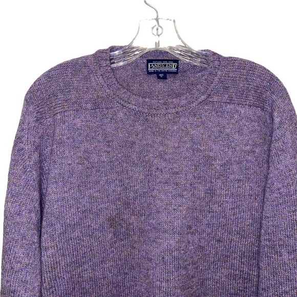 Land End Man 100% Wool Sweater Size XL - Picture 4 of 5
